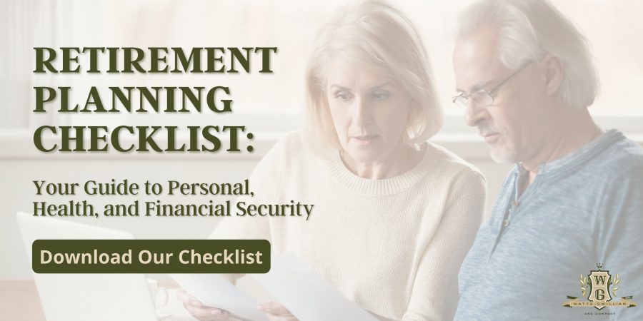 Watts-Gwilliam retirement checklist